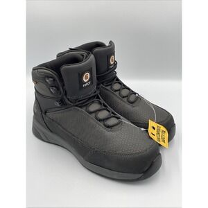 Carhartt Men 6" Ground Force Composite Toe Waterproof Work Boots Black Sz 8 NEW